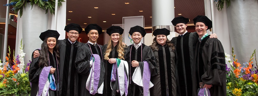 class of 2018 with hoods