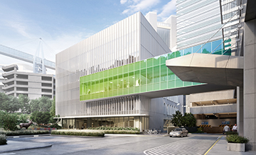 The Elks Children's Eye Clinic new building attached to the current Casey Eye Institute