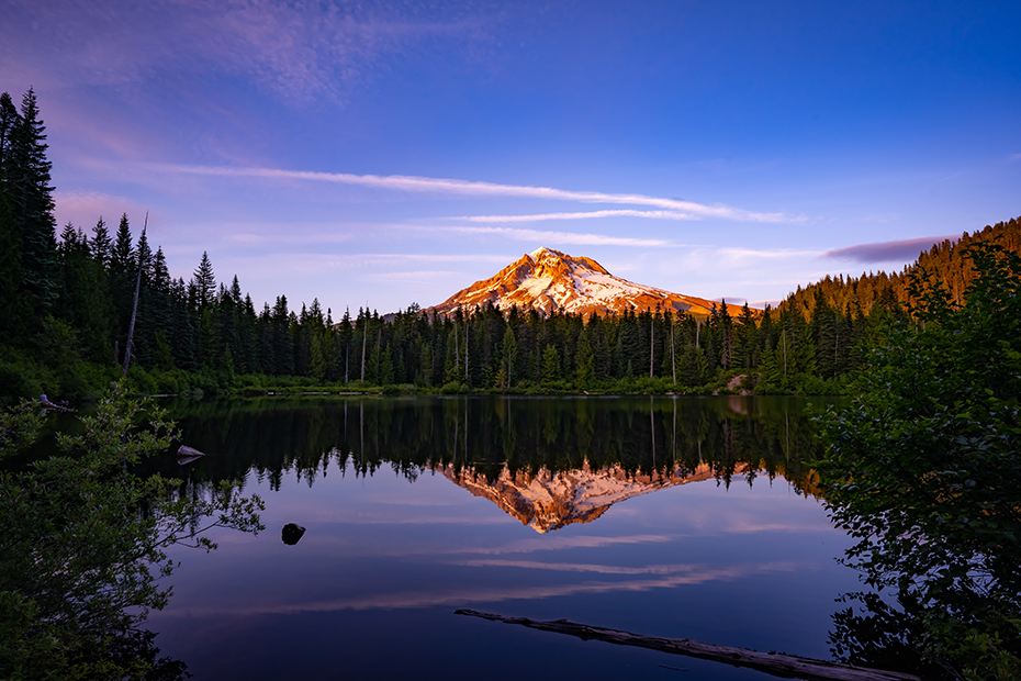 Sunset photos of Mt. Hood