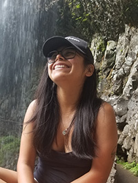 headshot of Steffany Villalobos-Cantor, outdoors, smiling