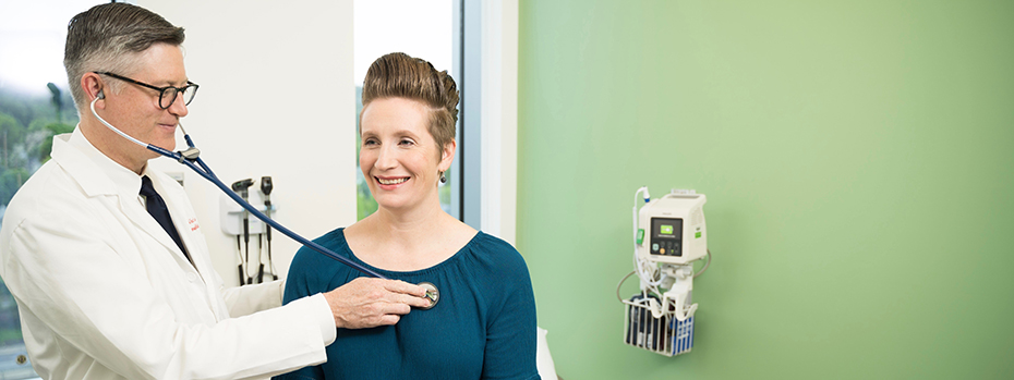 Dr. Brandon Hayes-Lattin is a specialist in bone marrow-stem cell transplants, and a cancer survivor himself.