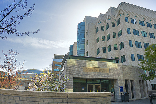 Hatfield Research Center entrance from Sam Jackson Park Rd
