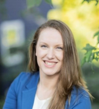 Alumni speaker Melissa Welker