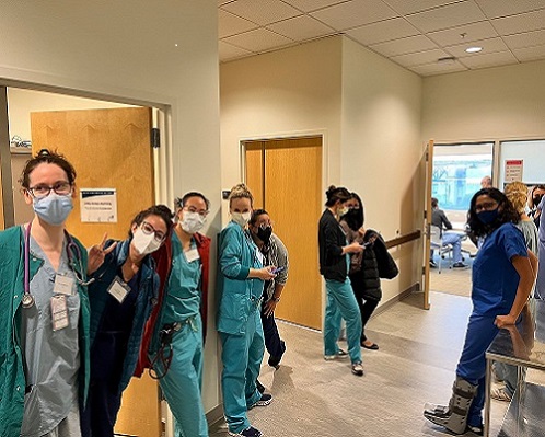 Photo of all female provider at Boot camp 