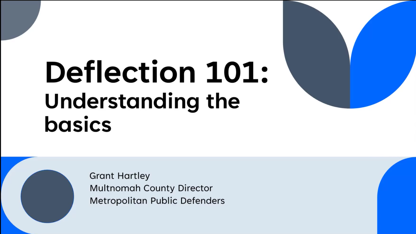 Screenshot from first session of Deflection Coordinator ECHO