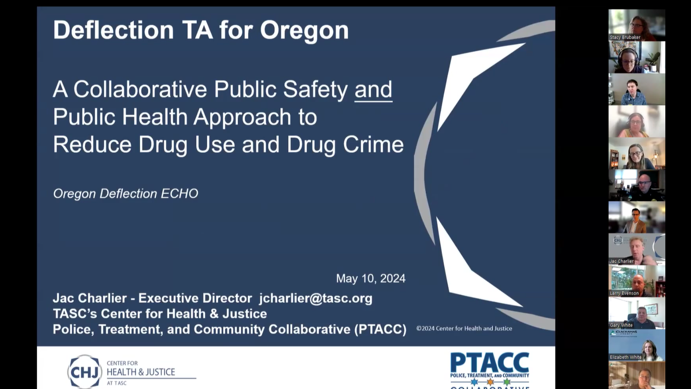 slide from session 3 Deflection ECHO presentation