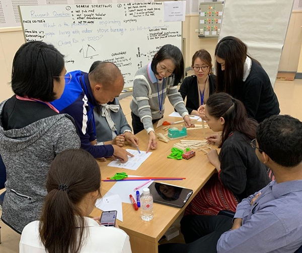  MFU faculty are busy at work applying the concepts taught at the annual Global Research Education and Training (GREAT) program held in Chiang Rai, Thailand.  At the end of a busy week of small and large group instruction, faculty members are able to translate newly learned skills into grant proposals and/or manuscripts which leads to improved community health as well as career satisfaction.  