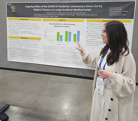 Breanna presenting