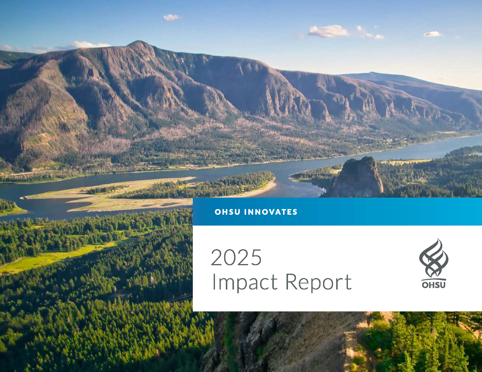 OHSU Innovates FY25 Impact Report Image