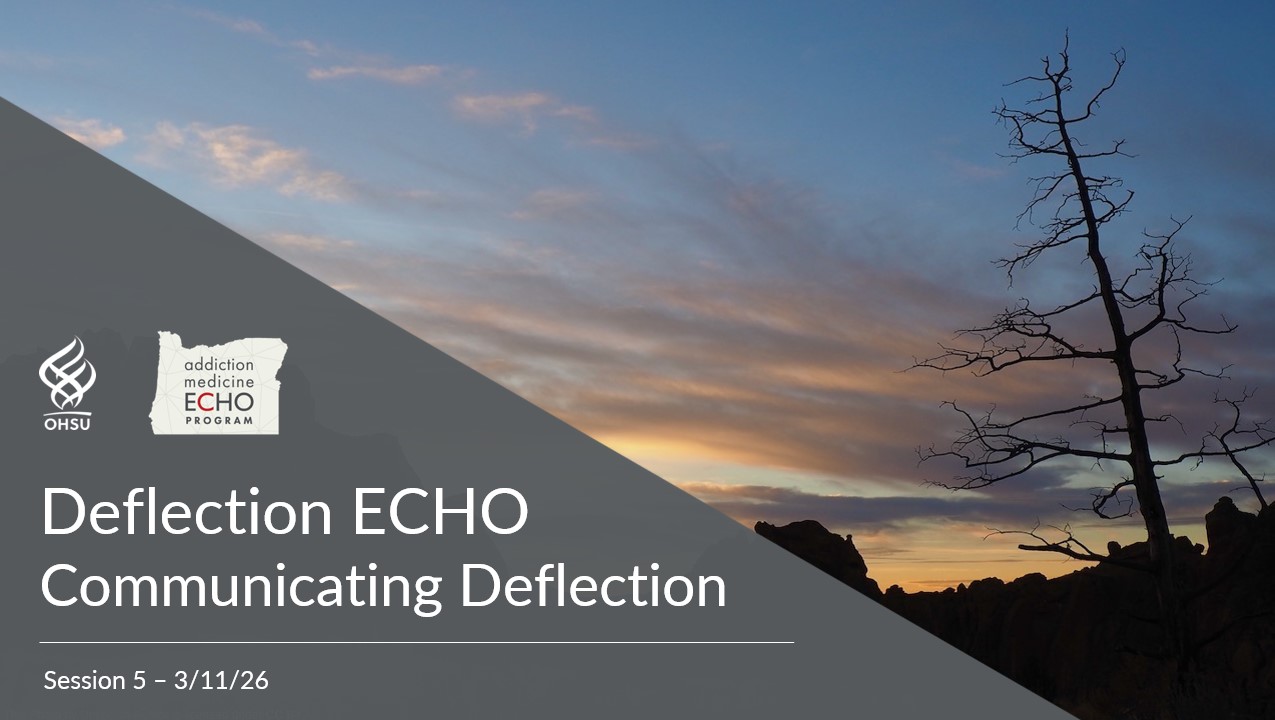 Deflection ECHO, Session 5: 3/11/2026