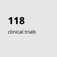 118 clinical trials