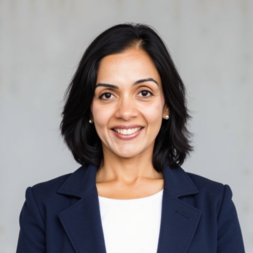 Headshot photo of Shobana Aravind, PhD